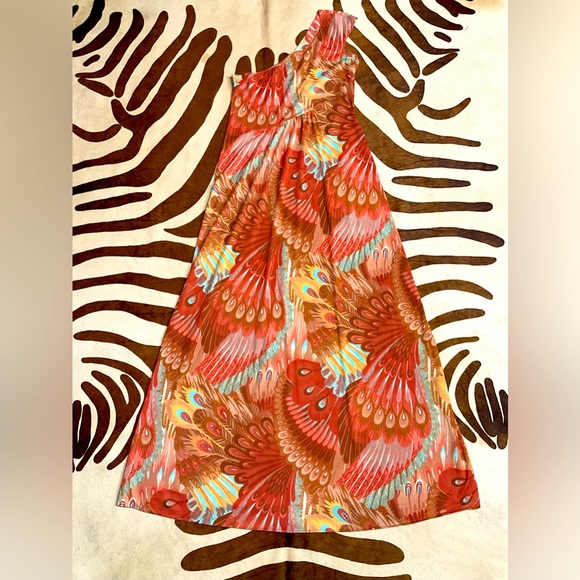 Vintage John Kloss Neiman Marcus One Shoulder Maxi Slip Dress - Picture 7 of 8